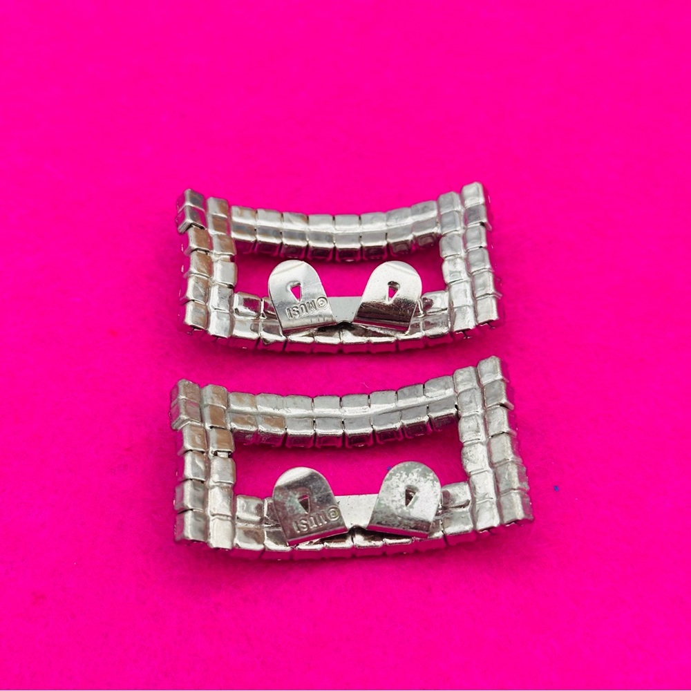 Musi Vintage Rhinestone Shoe Clips - Picture 6 of 8